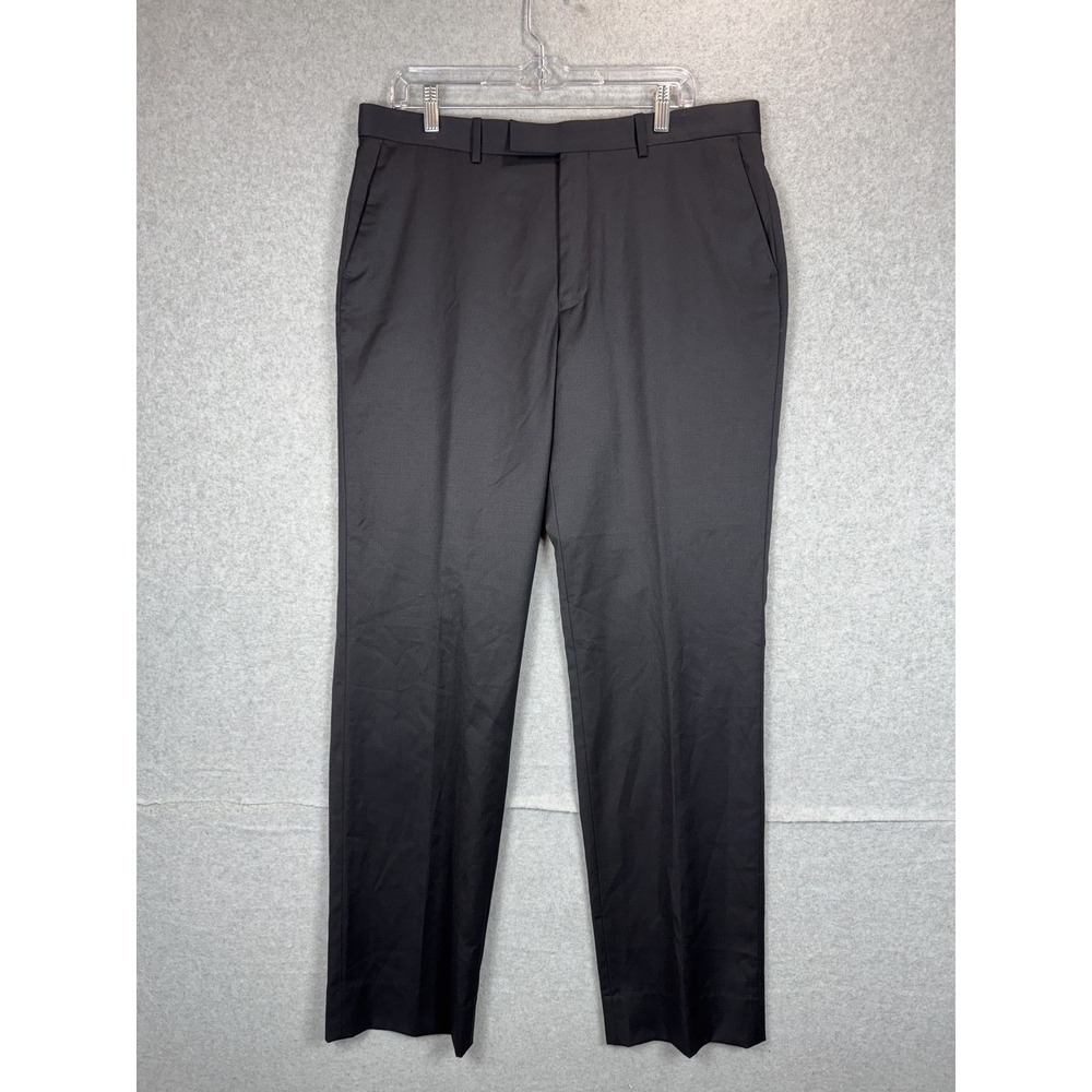 INC International Concepts Pants Mens 34x34 London Standard Fit Wool Blend Dress